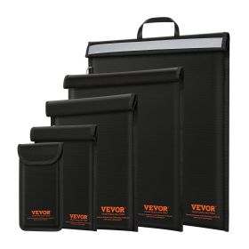 VEVOR Faraday Bag, 4 Pack Faraday Pouch Set for Laptop(16.9x15), Tablet(13x10.2), Phone(7.9x4.7) & Radio(10.6x7.9) (Default: Default)
